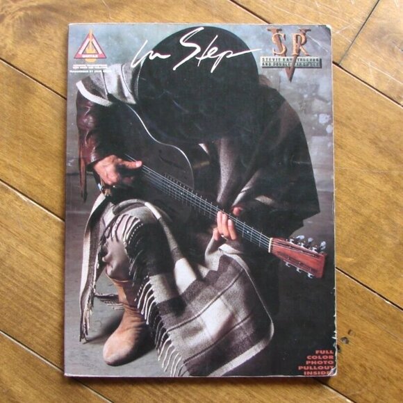 Stevie Ray Vaughan In Step Guitar Tab Songbook Sheet Music Book With Poster - Picture 1 of 7